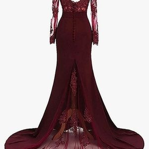 Bridesmaid, evening gown